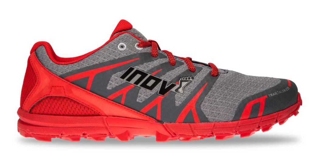 Inov-8 Trailtalon 235 V2 Mens Trail Running Shoes Grey/Red Australia (XLJCAQ201)